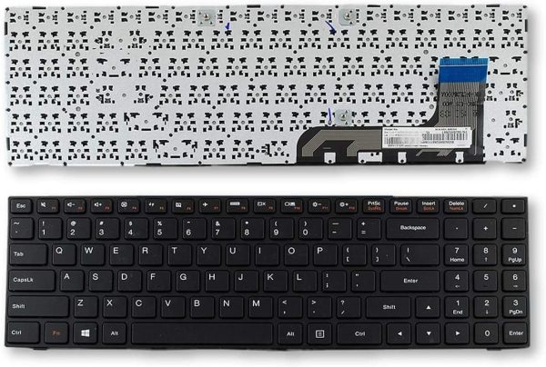 5N20J30779, Lenovo IdeaPad B50-10, 100-15IBY Keyboard-Black-Frame