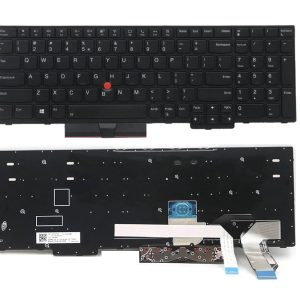 Lenovo Thinkpad T15 Gen 2, P15s Gen 2, Backlit  Black-Frame Keyboard