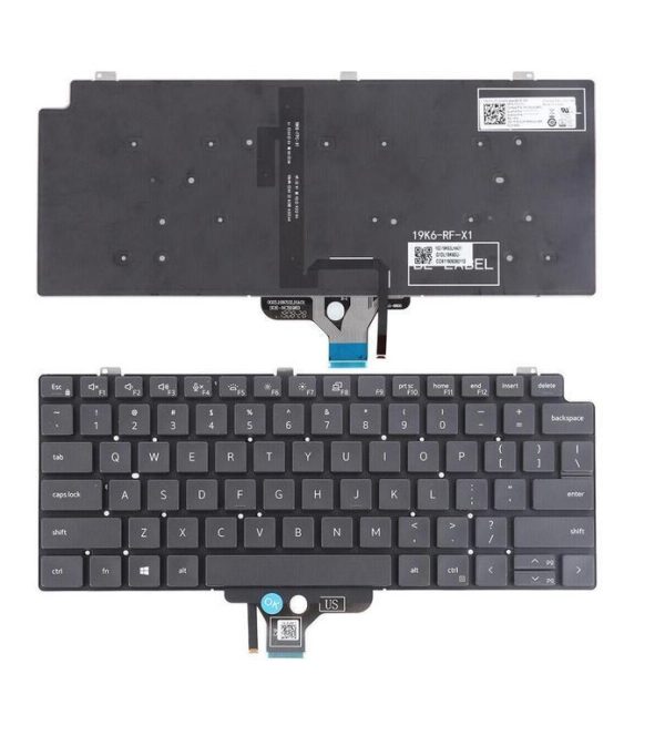 01VJ7V, Dell Latitude 7310 (2in1) NO-Frame Keyboard
